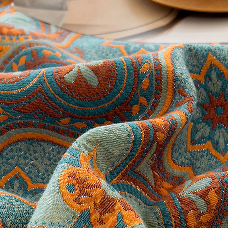 K-80 200x230±2cm Pure Cotton Retro Printed Throw Blanket Towel Quilt with 2 Pillowcases K-80 200x230±2cm Pure Cotton Retro Printed Throw Blanket Towel Quilt with 2 Pillowcases